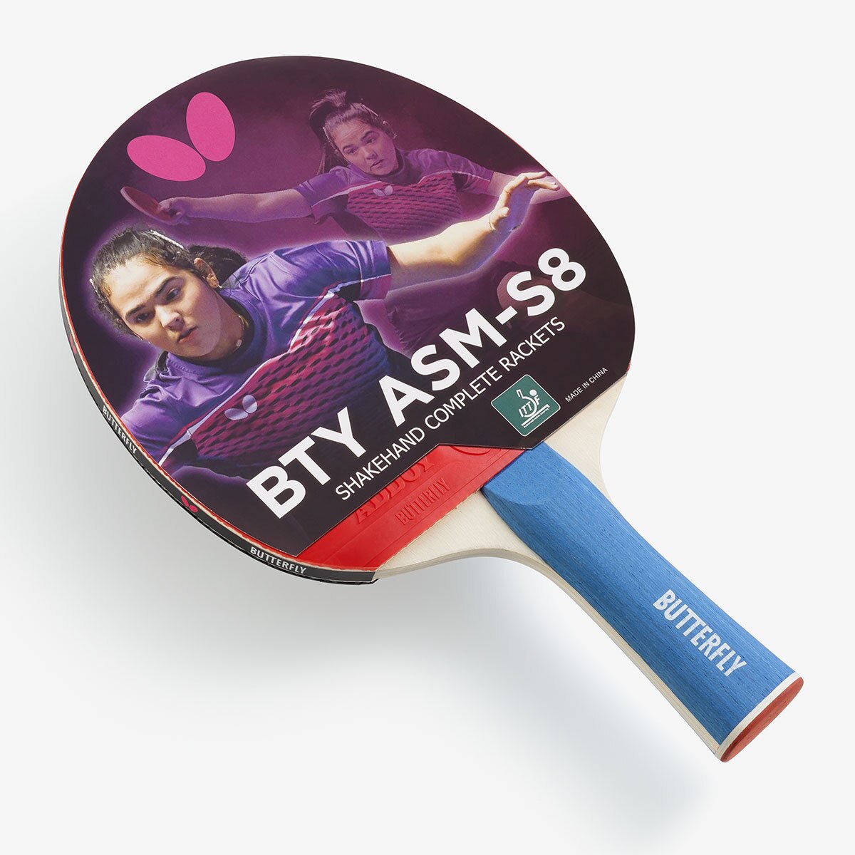 Butterfly Table Tennis - BTY ASM-S8 Racket - Featuring Adriana Diaz